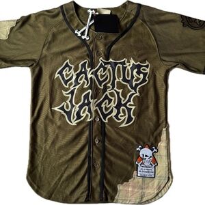 Brand X Astroworld Cactus Jack basketball jersey